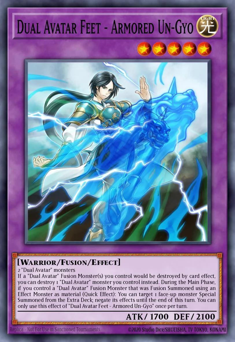 Dual Avatar Feet - Armored Un-Gyo 「EN」