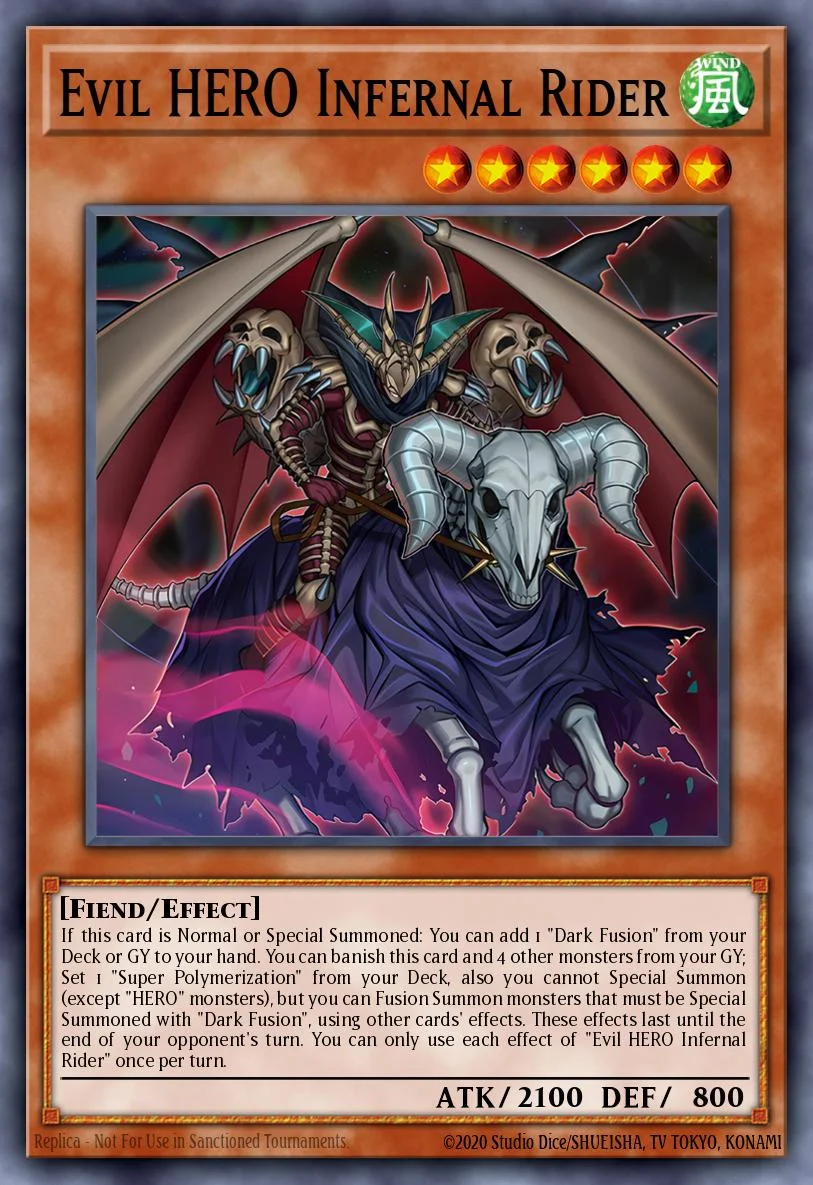 Evil HERO Infernal Rider 「EN」