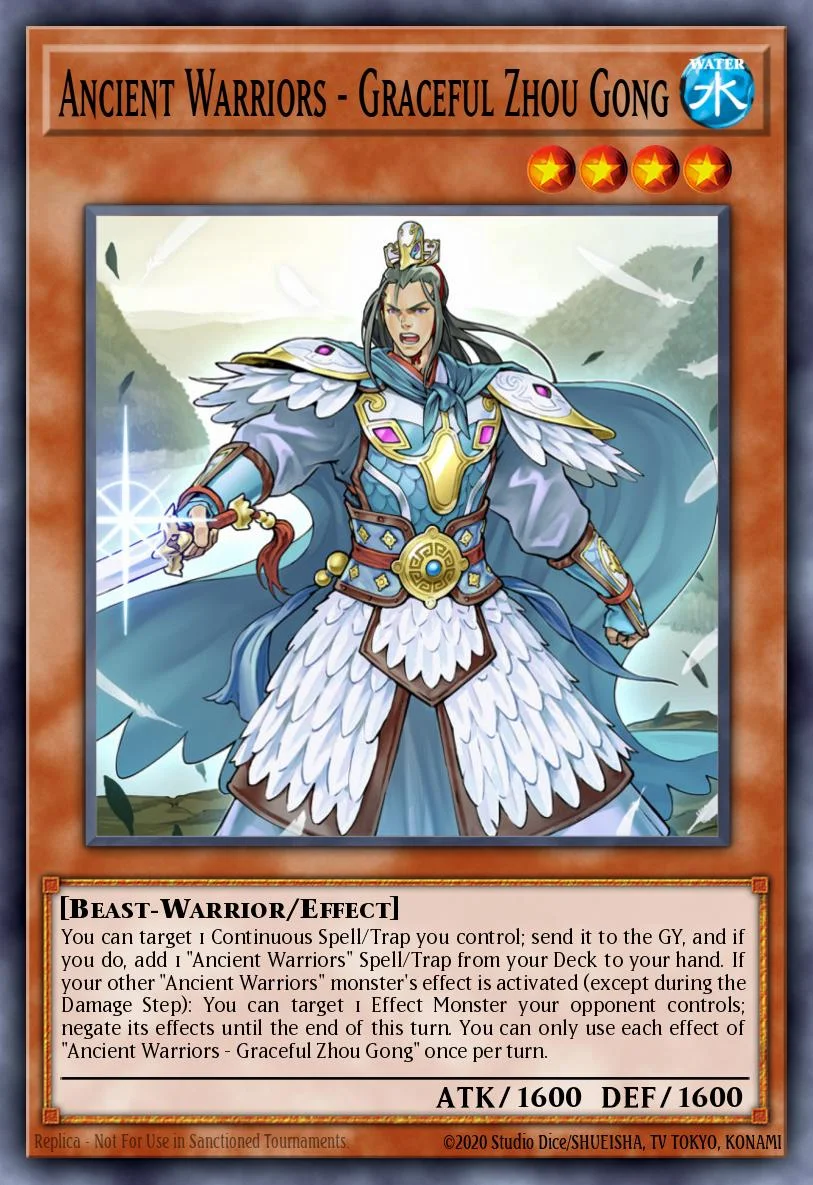 Ancient Warriors - Graceful Zhou Gong 「EN」