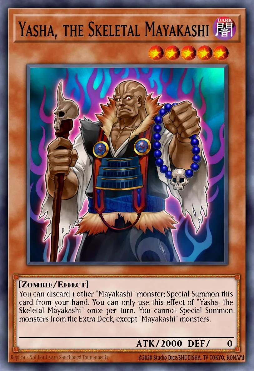 Yasha, the Skeletal Mayakashi 「EN」