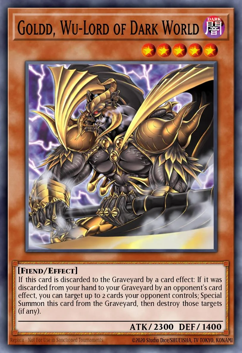 Goldd, Wu-Lord of Dark World 「EN」