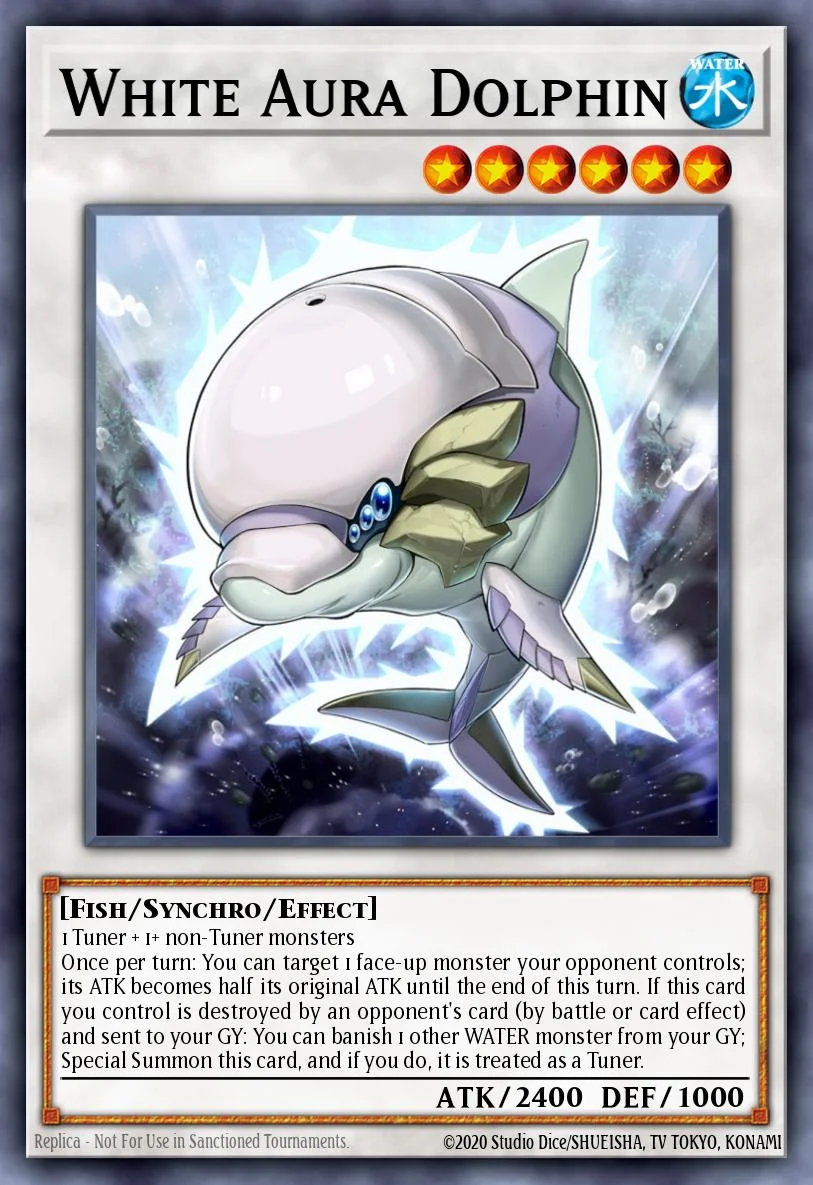 White Aura Dolphin 「EN」