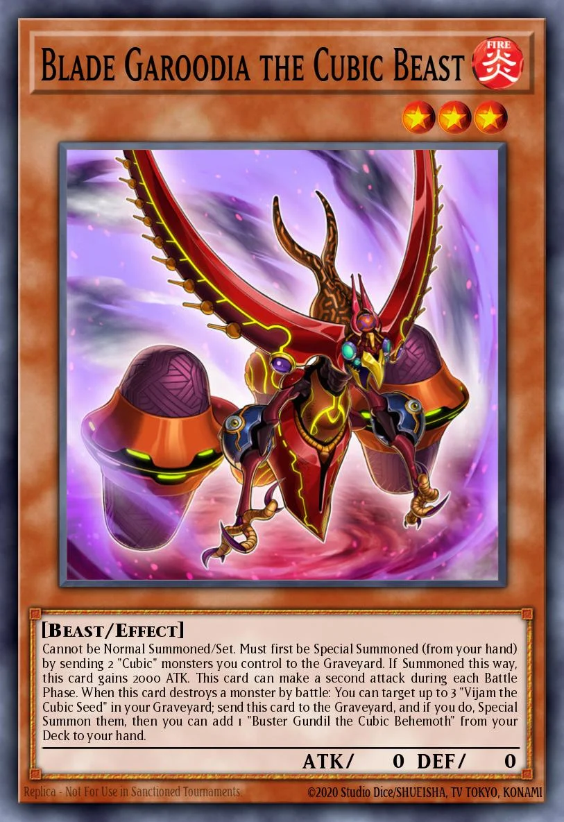 Blade Garoodia the Cubic Beast 「EN」