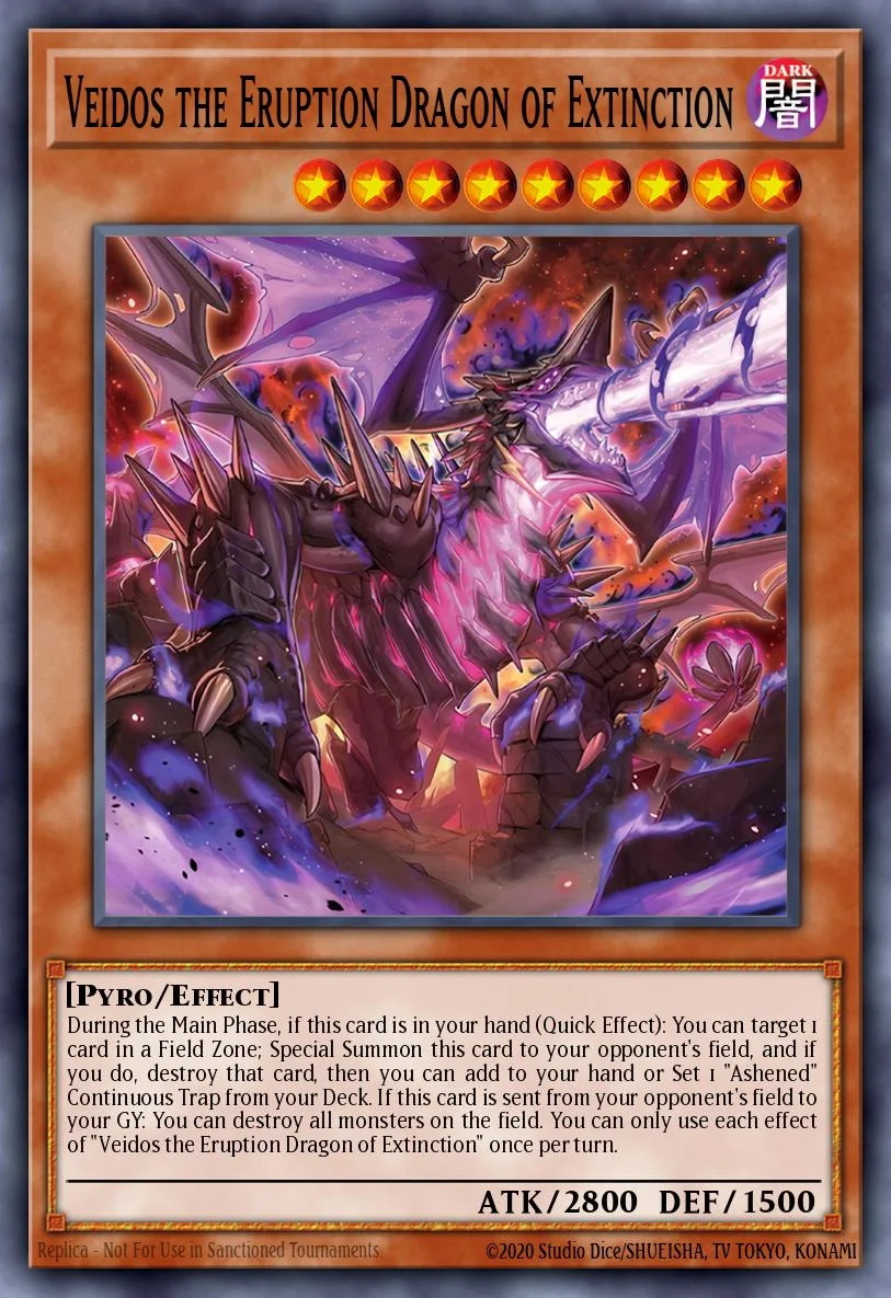Veidos the Eruption Dragon of Extinction 「EN」