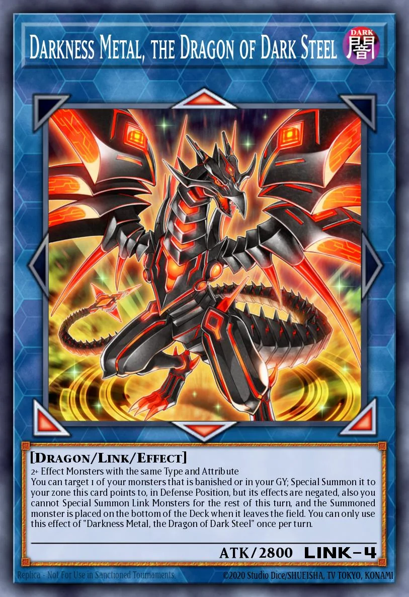Darkness Metal, the Dragon of Dark Steel 「EN」
