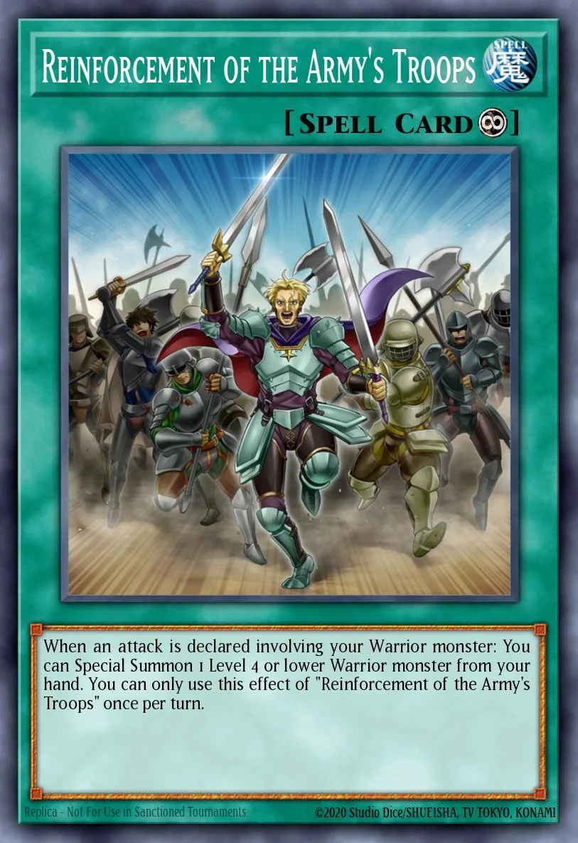 Reinforcement of the Army's Troops 「EN」