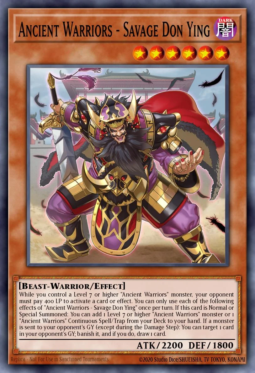 Ancient Warriors - Savage Don Ying 「EN」