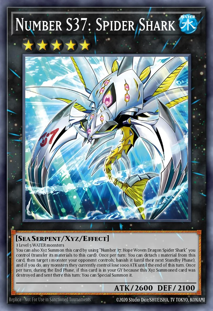Number S37: Spider Shark 「EN」
