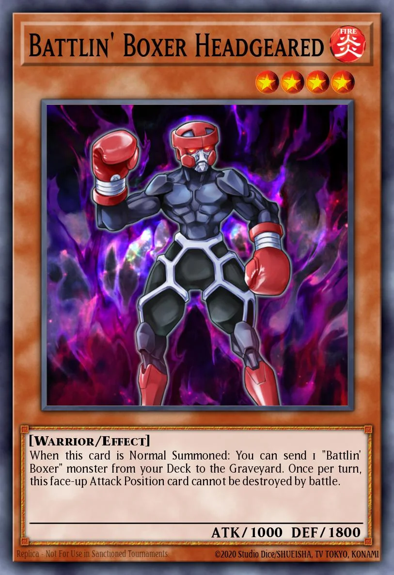 Battlin' Boxer Headgeared 「EN」