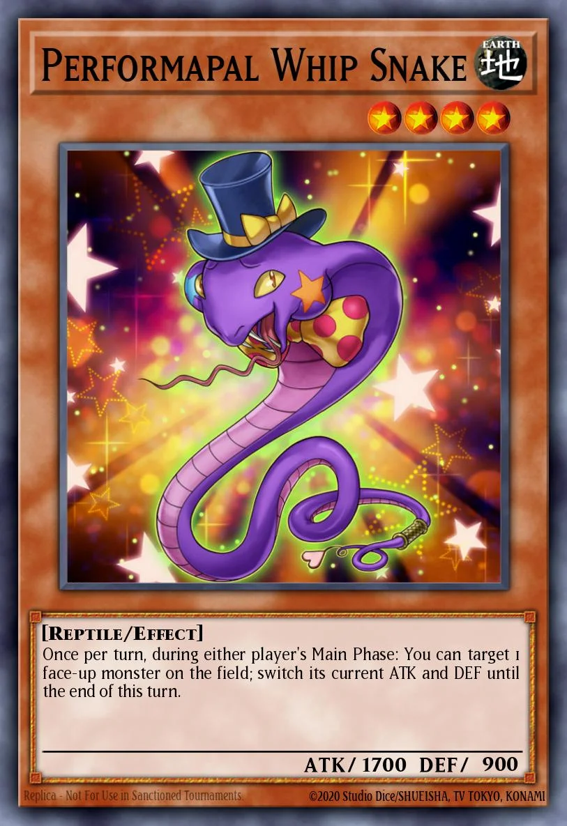 Performapal Whip Snake 「EN」