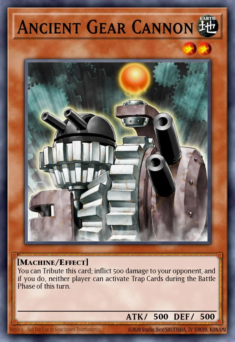 Ancient Gear Cannon 「EN」