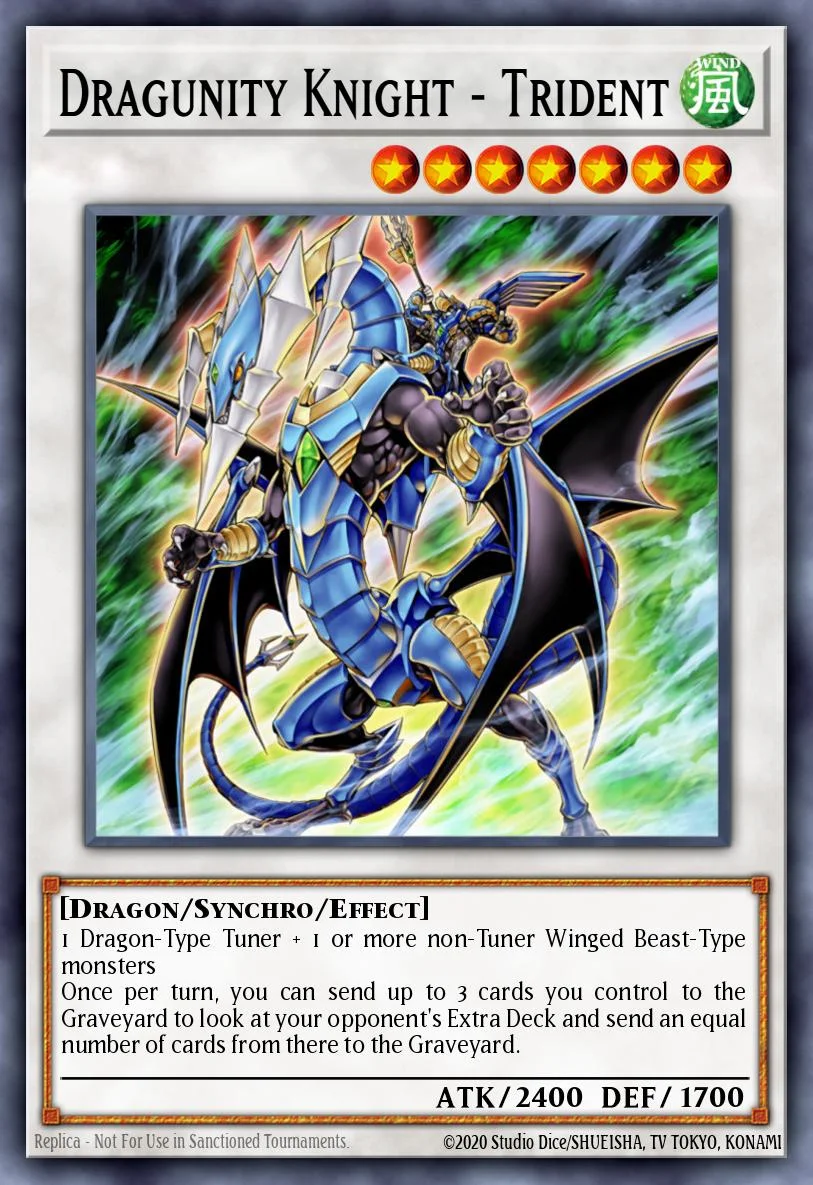 Dragunity Knight - Trident 「EN」