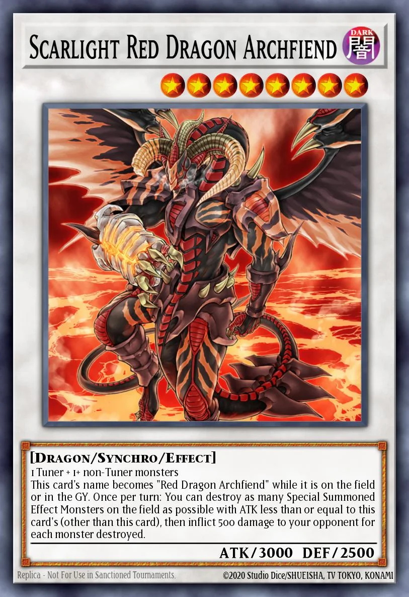 Scarlight Red Dragon Archfiend 「EN」