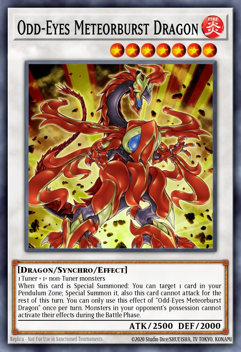 Odd-Eyes Meteorburst Dragon 「EN」