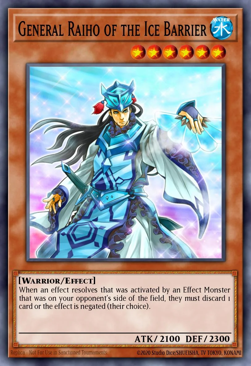 General Raiho of the Ice Barrier 「EN」