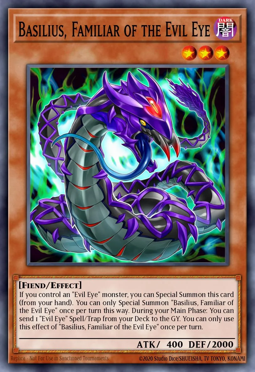 Basilius, Familiar of the Evil Eye 「EN」