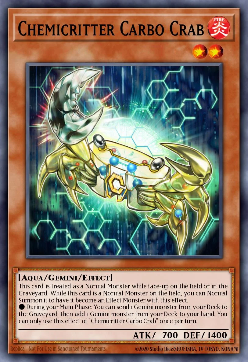 Chemicritter Carbo Crab 「EN」