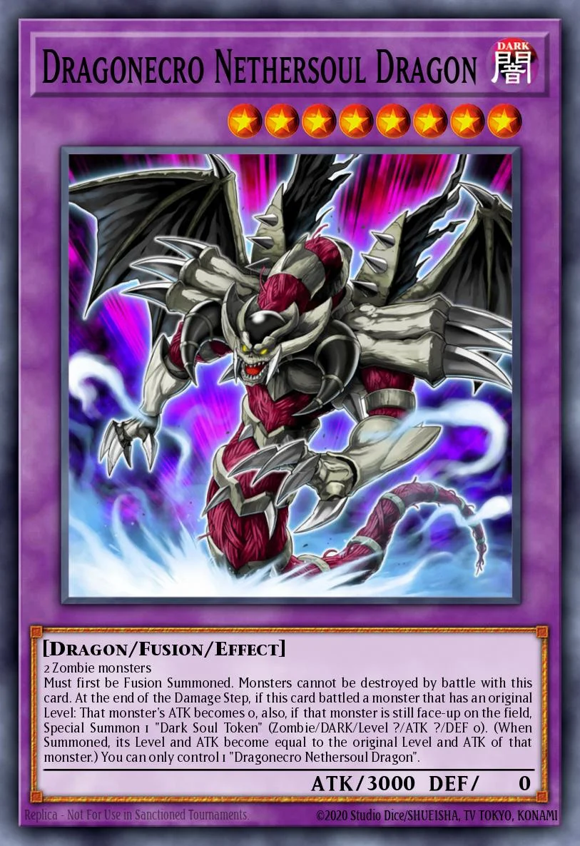 Dragonecro Nethersoul Dragon 「EN」