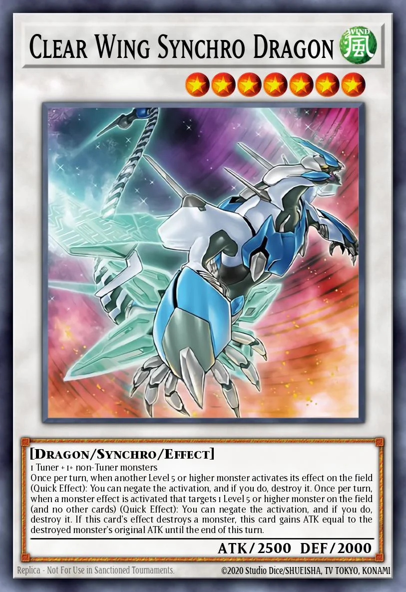 Clear Wing Synchro Dragon 「EN」