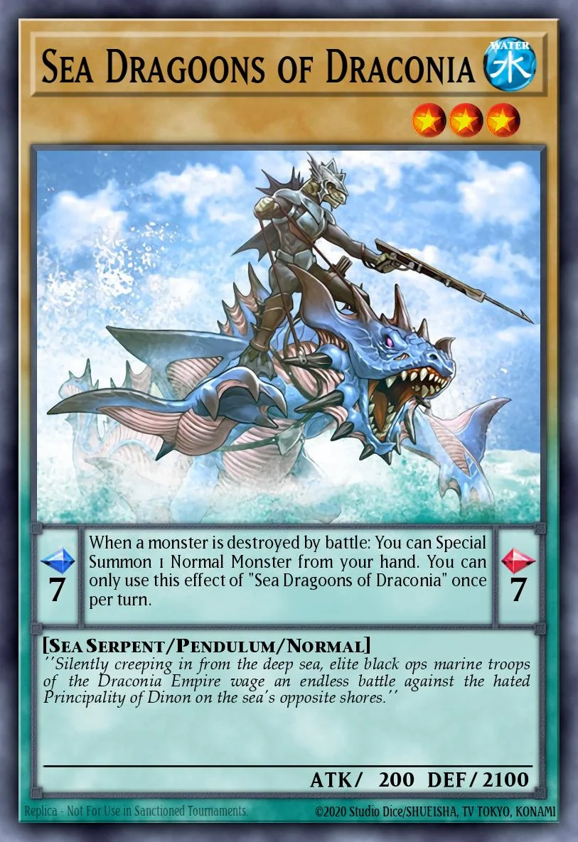 Sea Dragoons of Draconia 「EN」