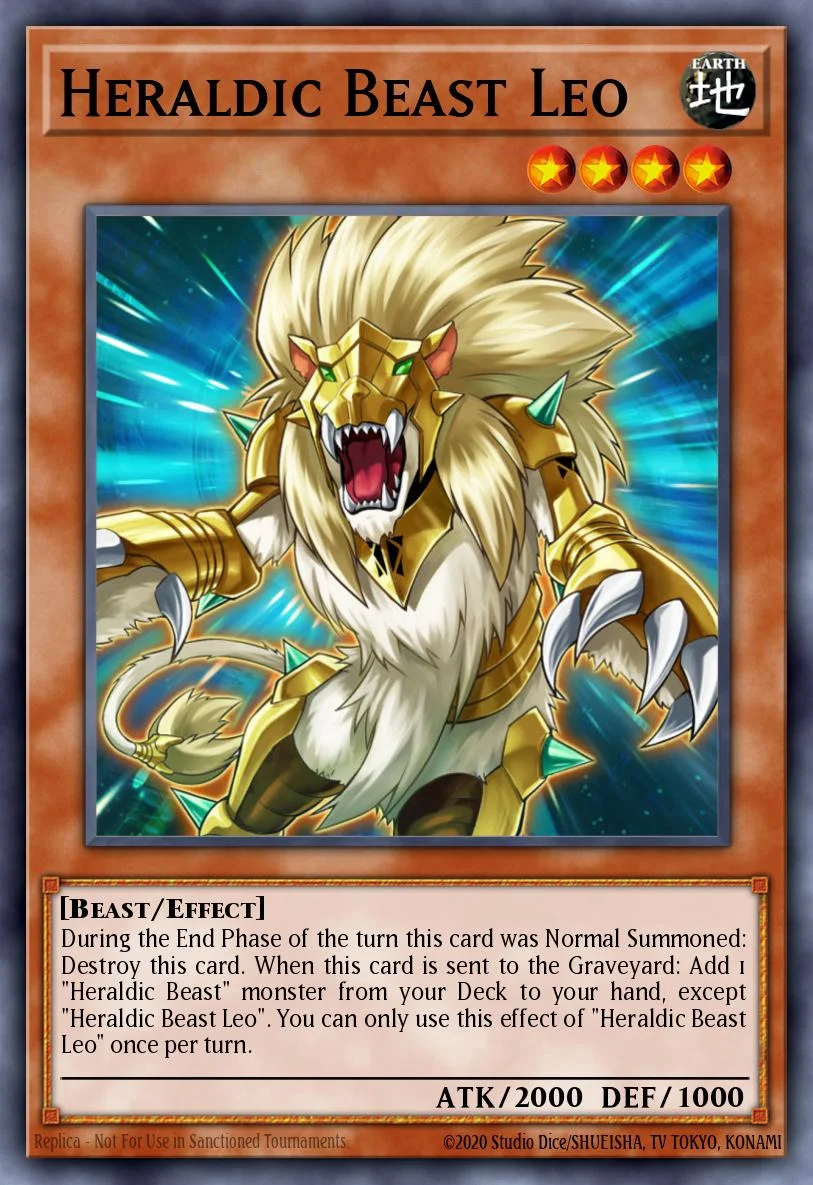 Heraldic Beast Leo 「EN」