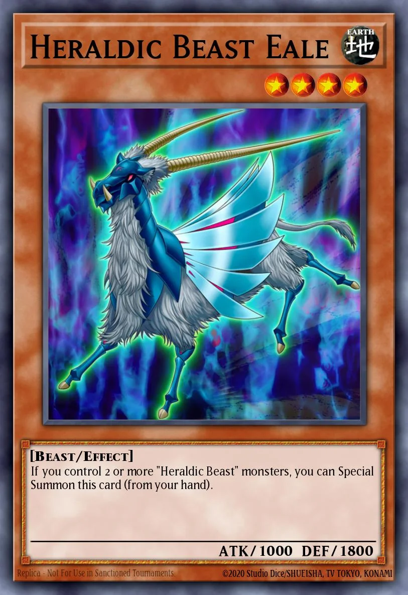 Heraldic Beast Eale 「EN」