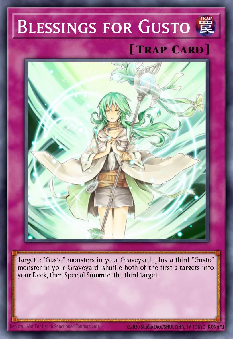 Blessings for Gusto 「EN」