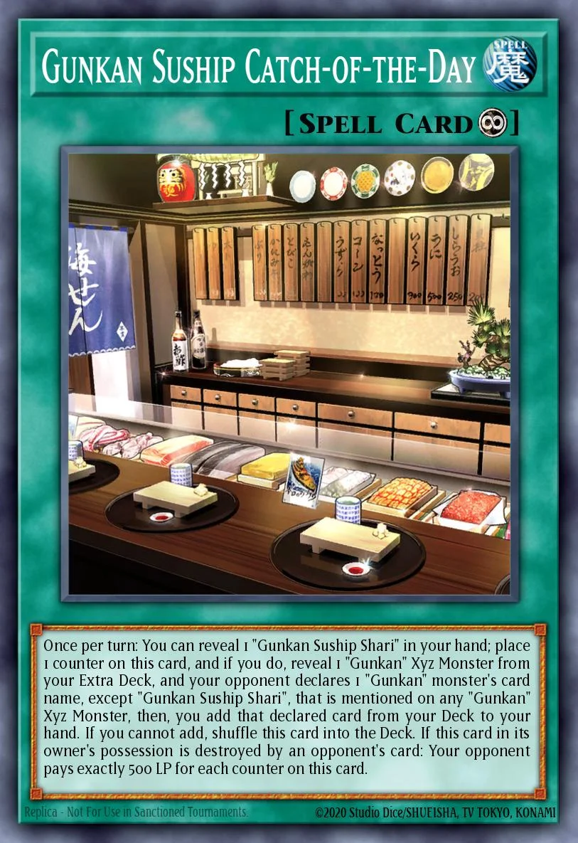 Gunkan Suship Catch-of-the-Day 「EN」