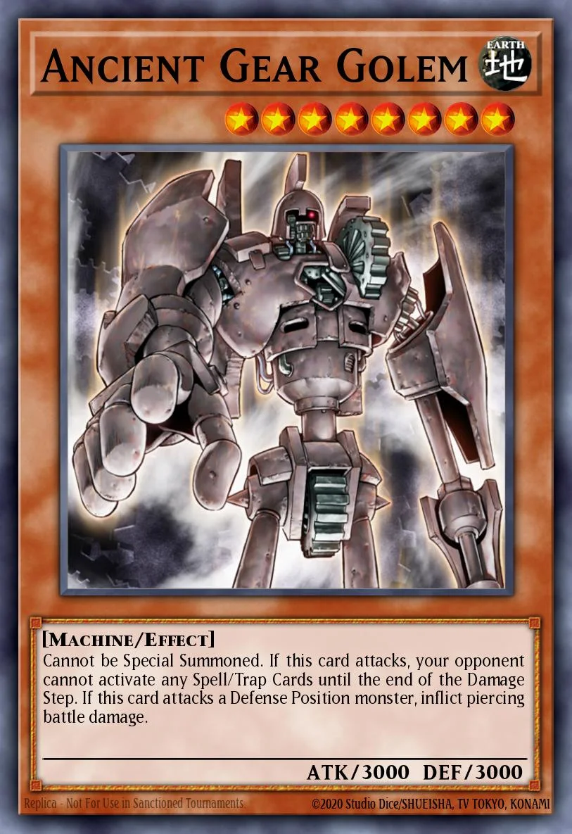 Ancient Gear Golem 「EN」
