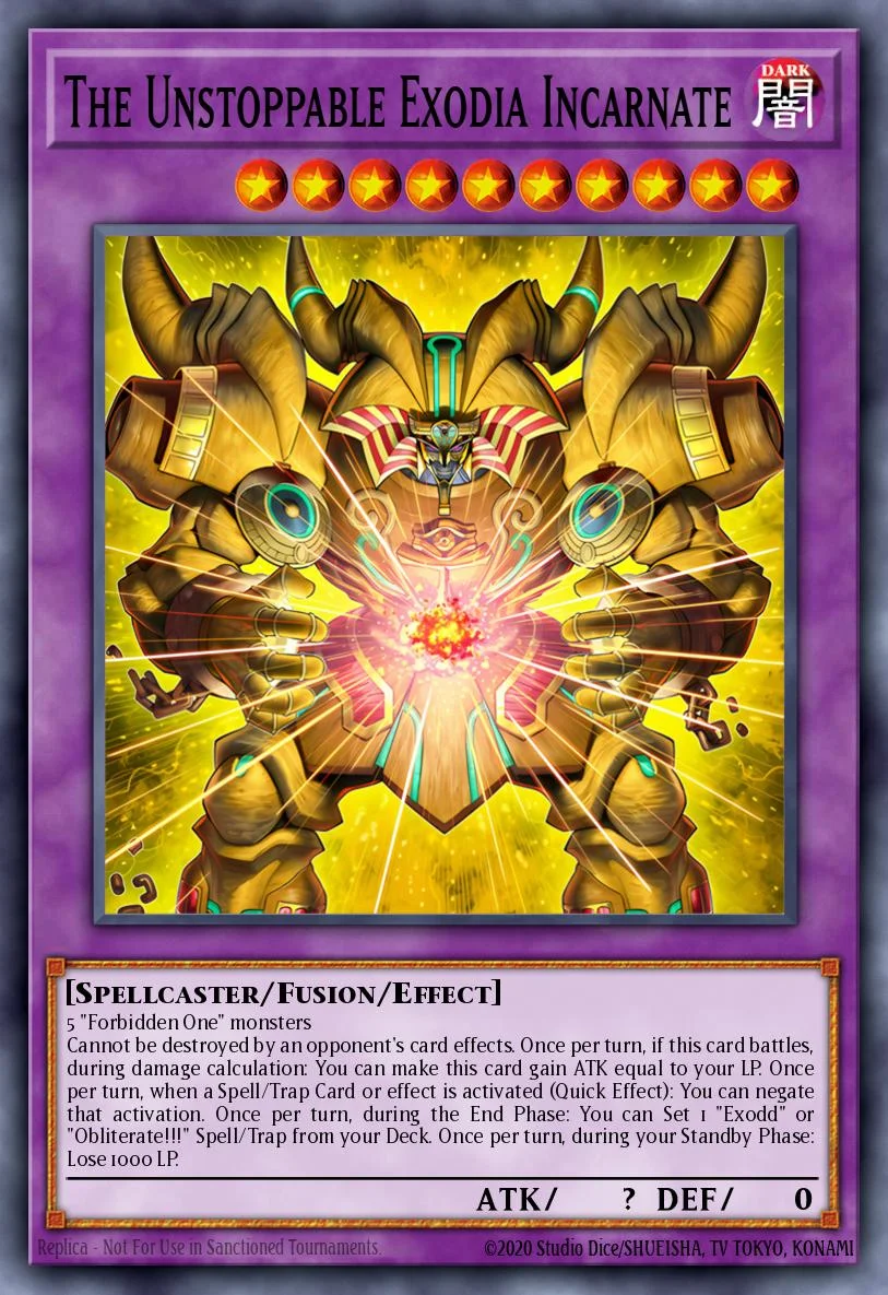 The Unstoppable Exodia Incarnate 「EN」