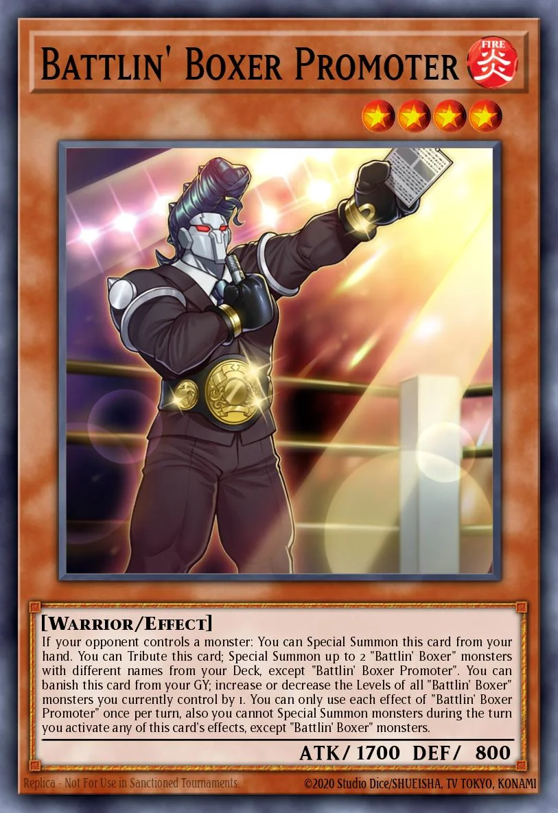 Battlin' Boxer Promoter 「EN」