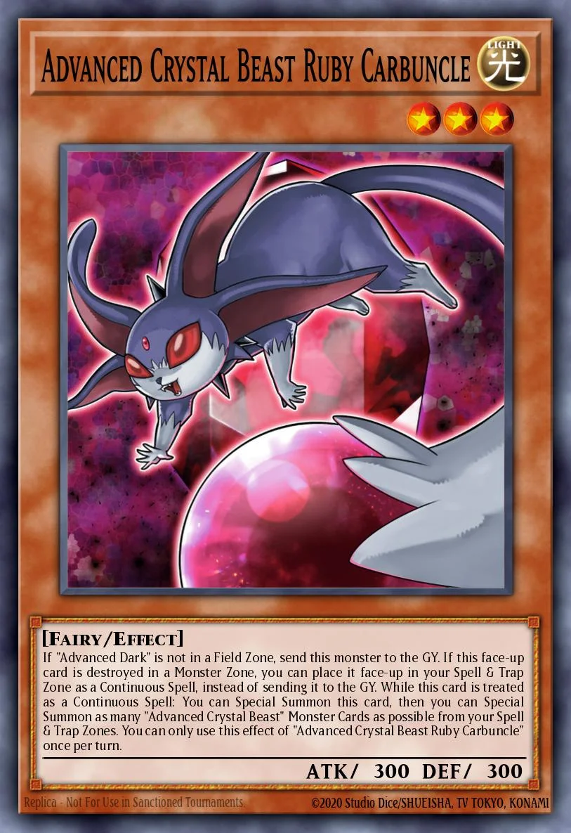 Advanced Crystal Beast Ruby Carbuncle 「EN」