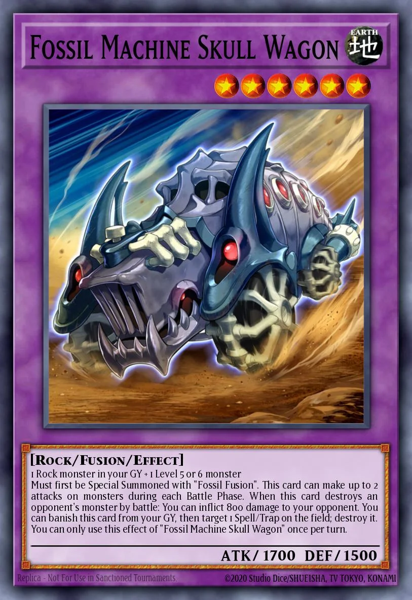 Fossil Machine Skull Wagon 「EN」