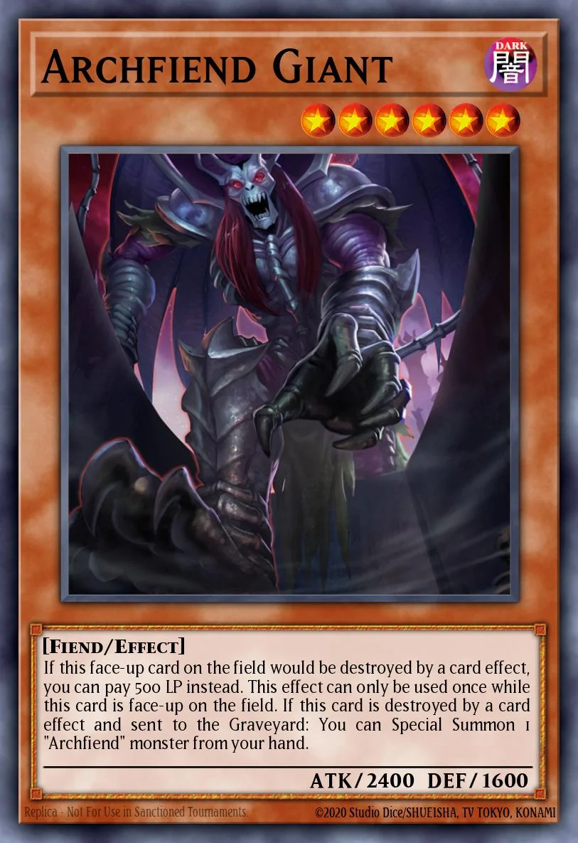 Archfiend Giant 「EN」