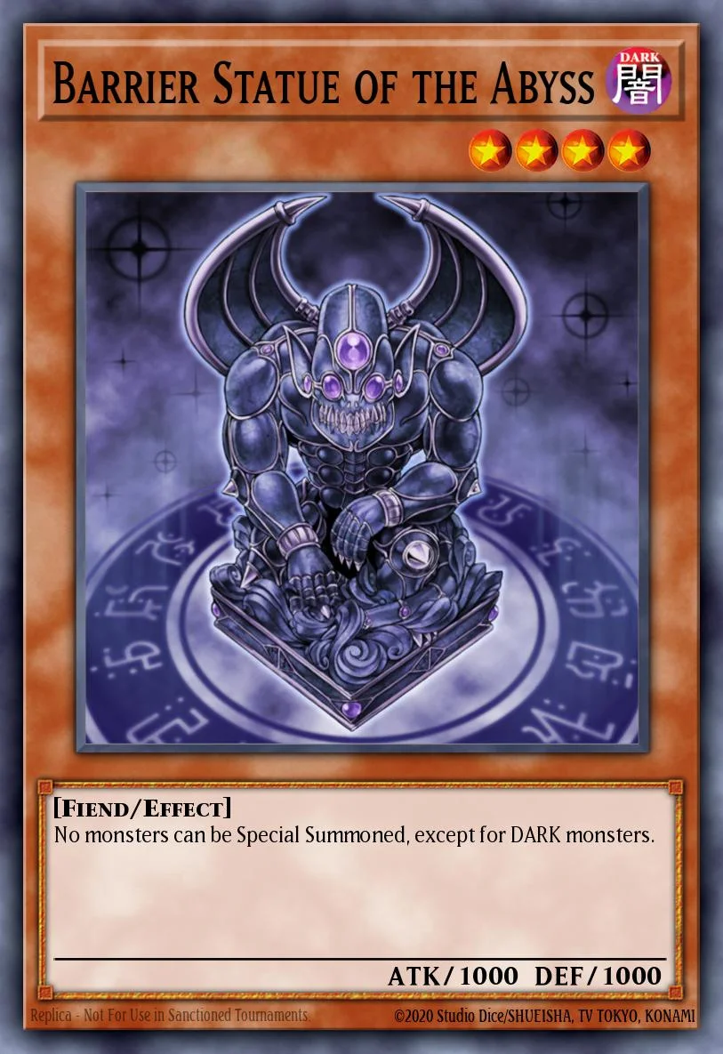 Barrier Statue of the Abyss 「EN」