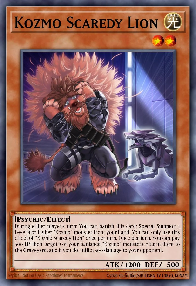 Kozmo Scaredy Lion 「EN」