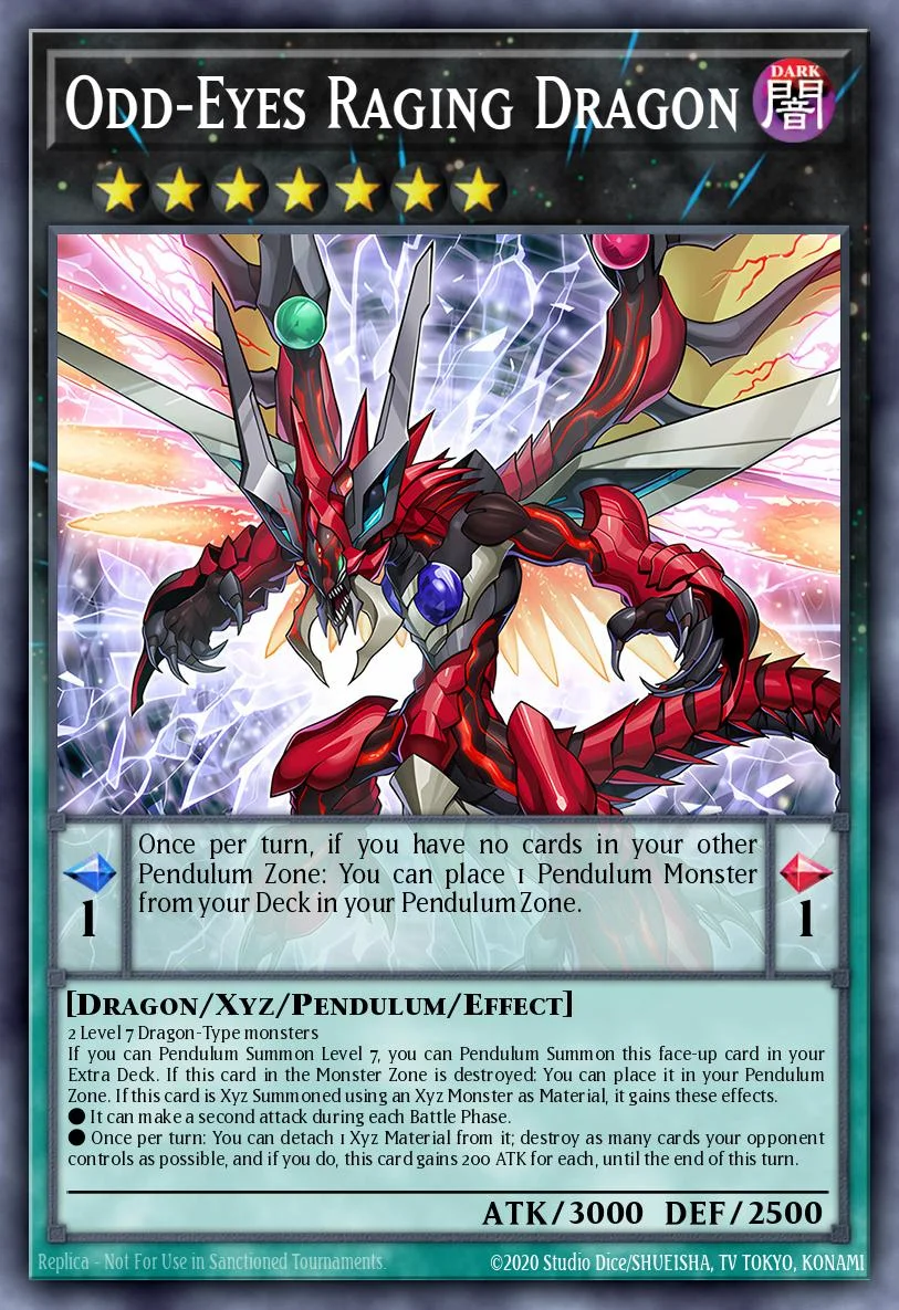 Odd-Eyes Raging Dragon 「EN」