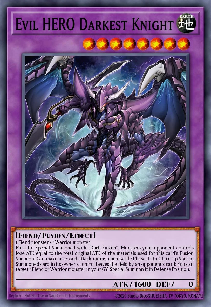 Evil HERO Darkest Knight 「EN」