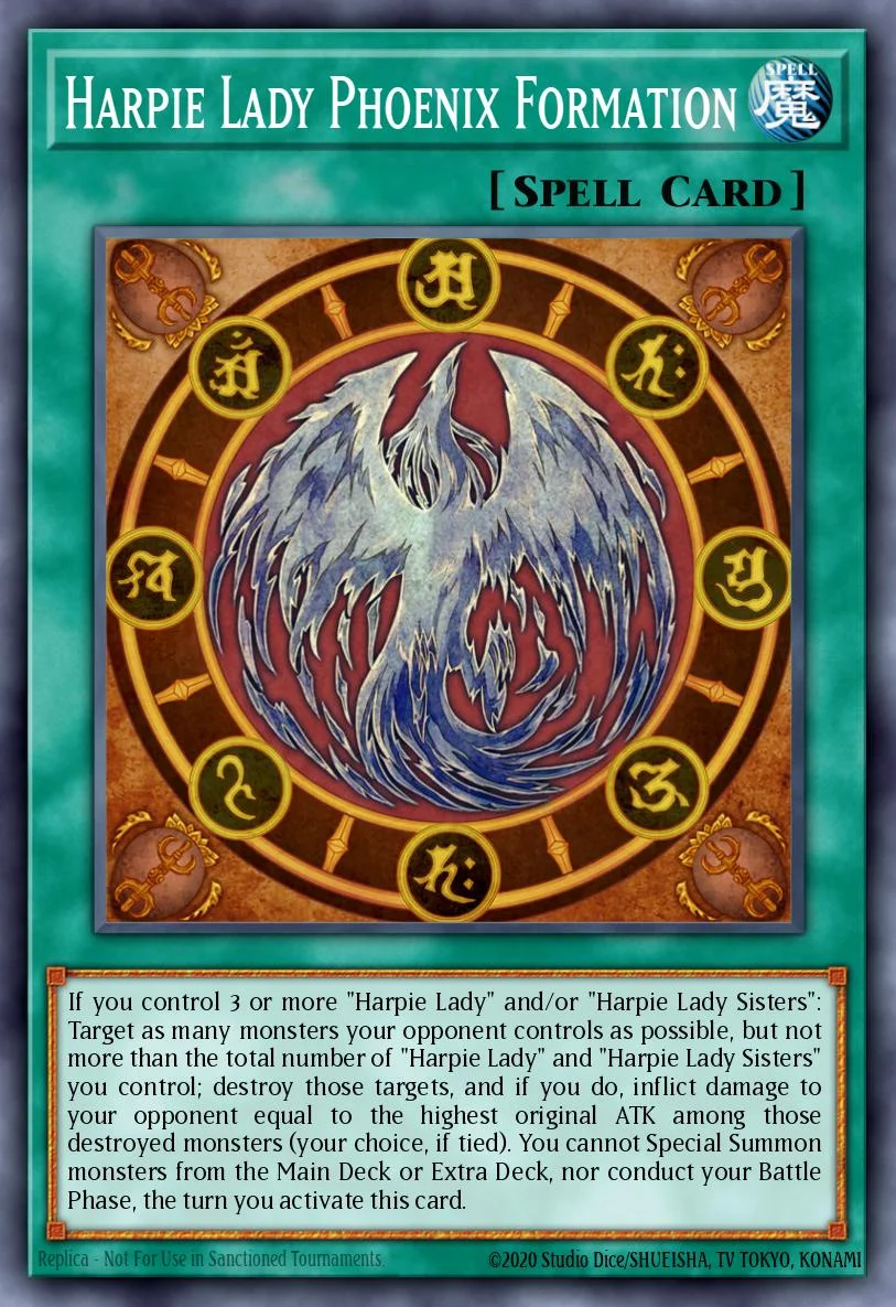 Harpie Lady Phoenix Formation 「EN」