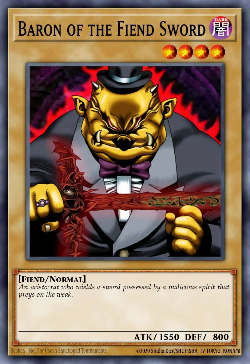 Baron of the Fiend Sword 「EN」