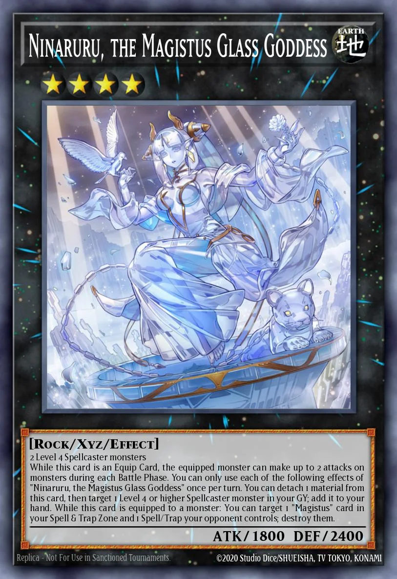Ninaruru, the Magistus Glass Goddess 「EN」