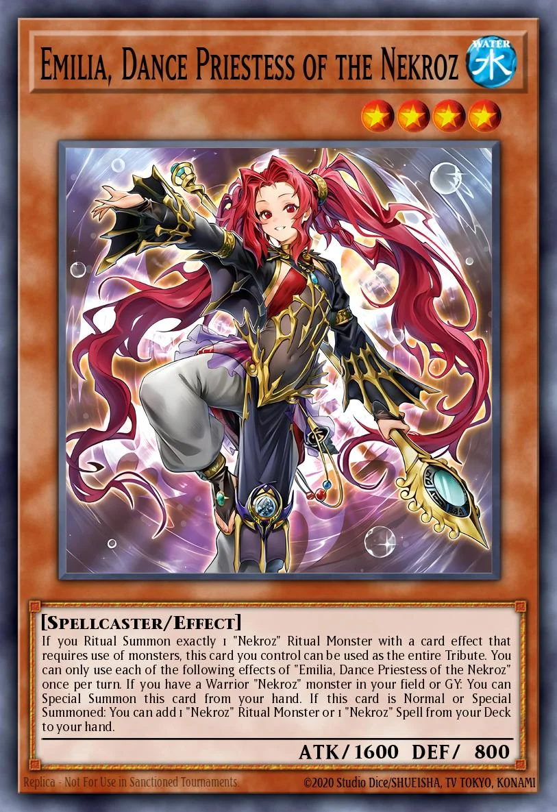 Emilia, Dance Priestess of the Nekroz 「EN」
