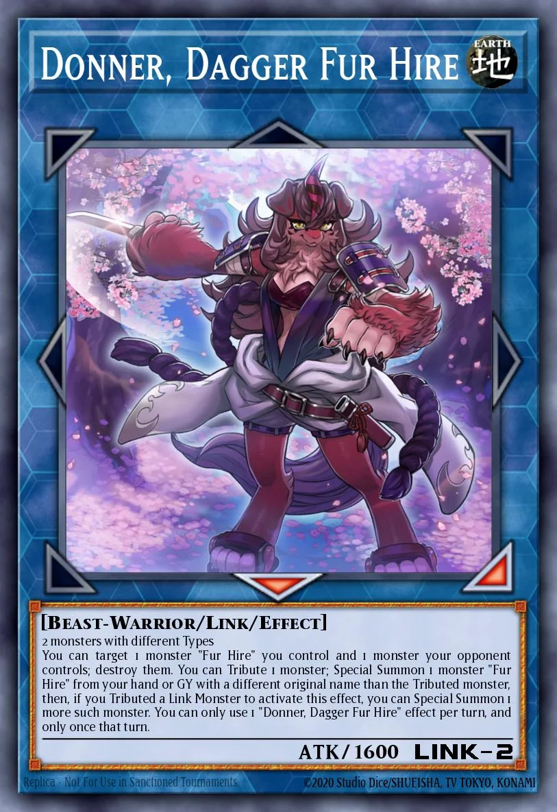 Donner, Dagger Fur Hire 「EN」
