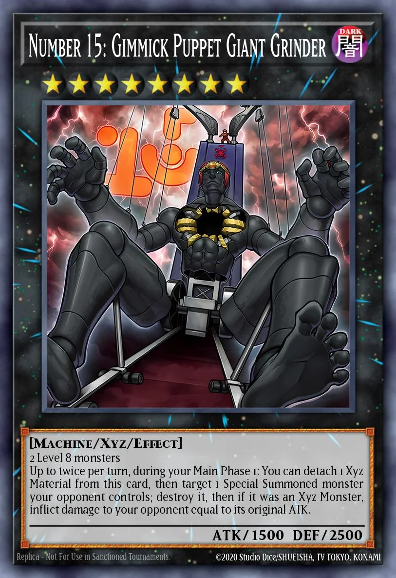 Number 15: Gimmick Puppet Giant Grinder 「EN」