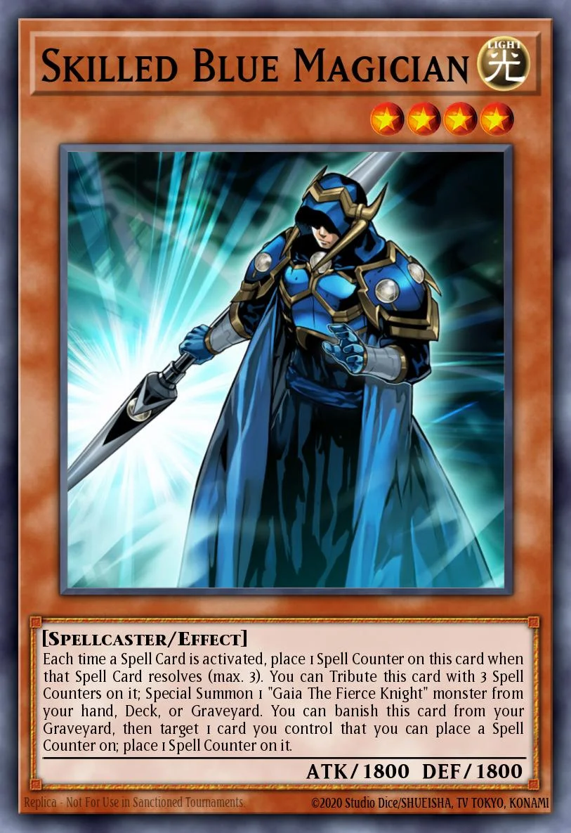 Skilled Blue Magician 「EN」