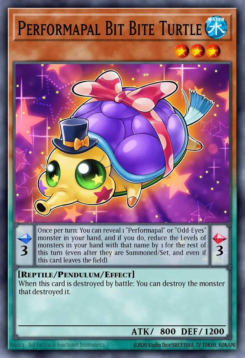 Performapal Bit Bite Turtle 「EN」
