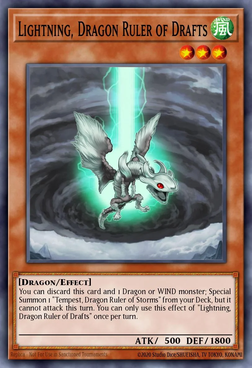 Lightning, Dragon Ruler of Drafts 「EN」