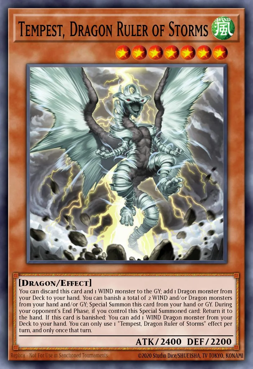 Tempest, Dragon Ruler of Storms 「EN」