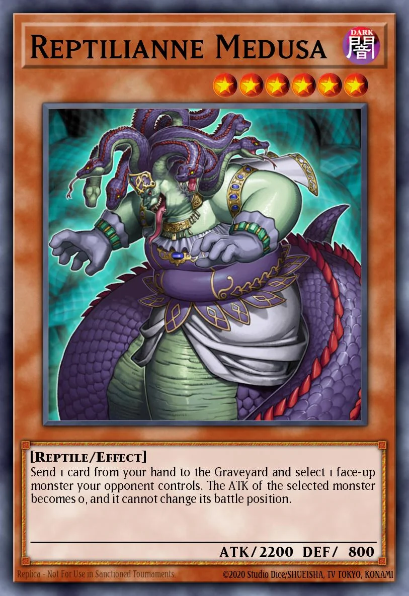Reptilianne Medusa 「EN」