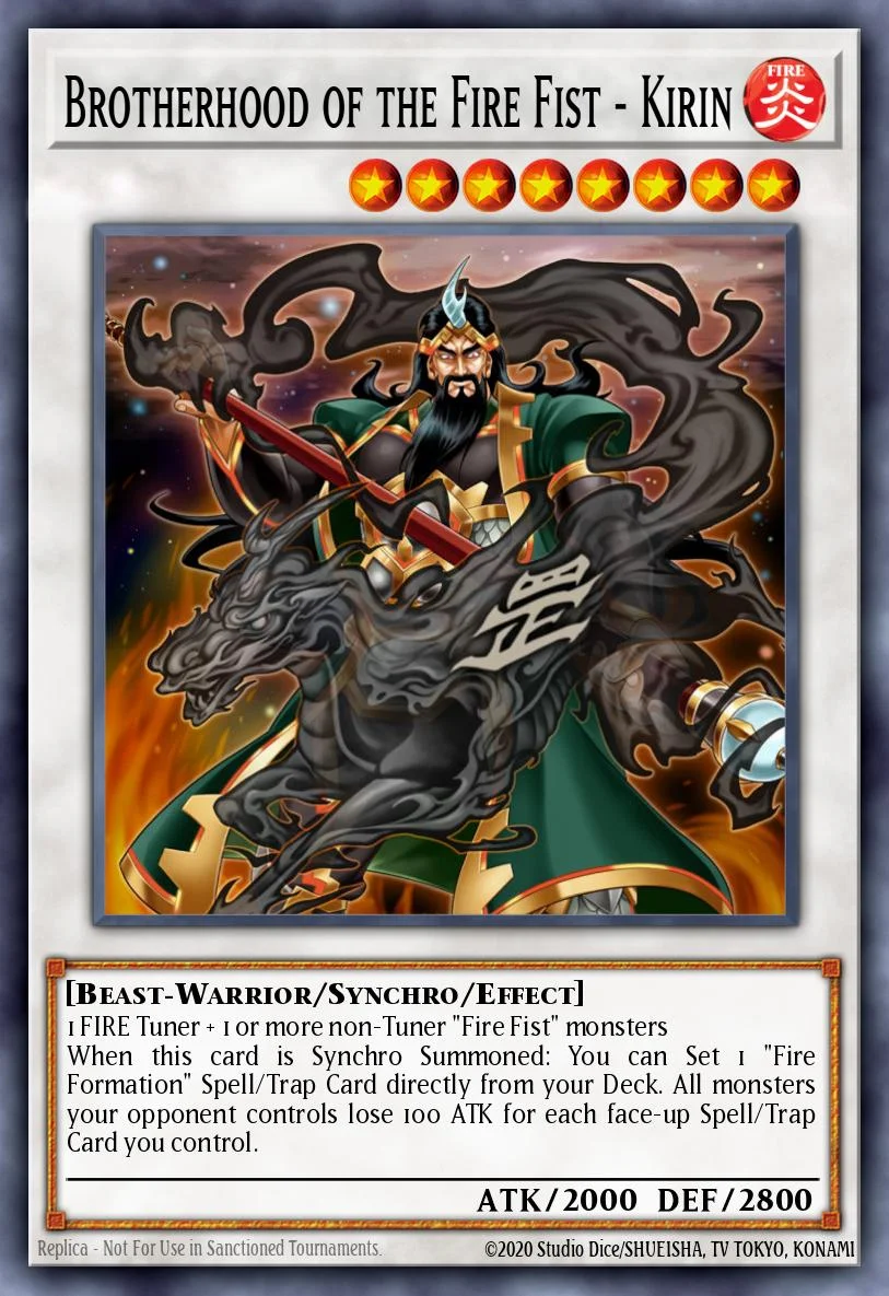 Brotherhood of the Fire Fist - Kirin 「EN」
